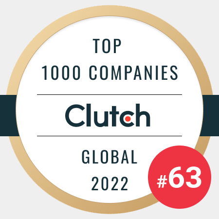 Clutch Top 1000 Companies Global 2022