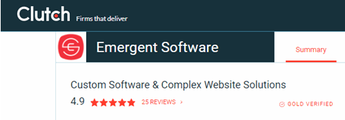 Emergent Software company profile on Clutch