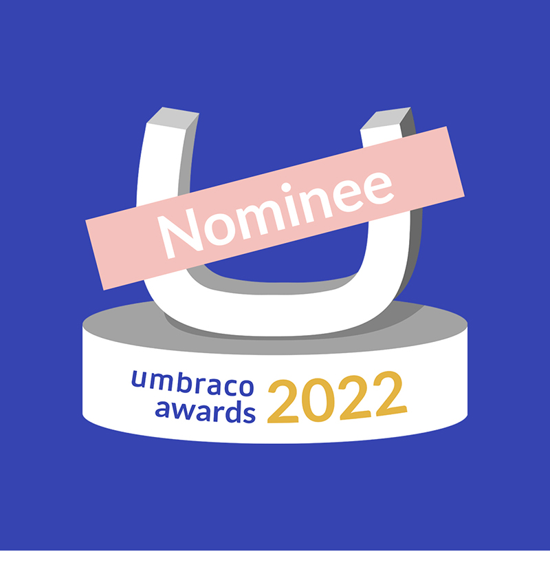 Umbraco Awards 2022 Nominee