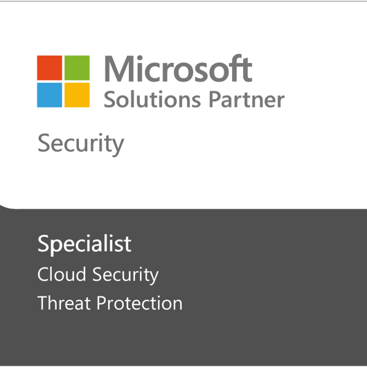 Microsoft Security Partner Designation Badge