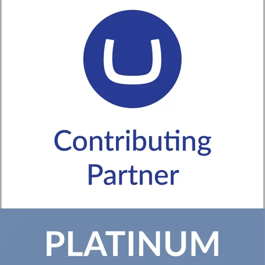 Umbraco Contributing Partner Platinum badge
