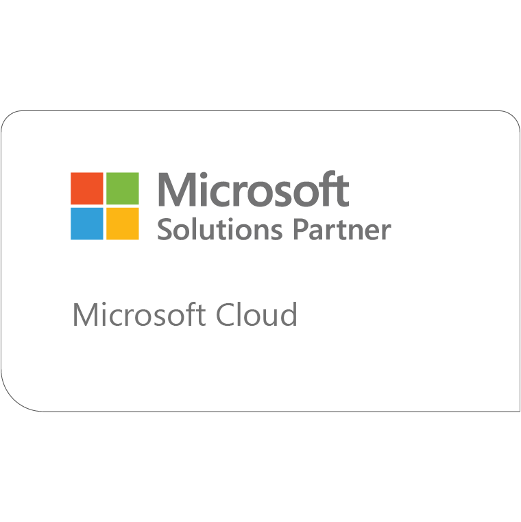 Microsoft Solutions Partner for cloud solutions badge