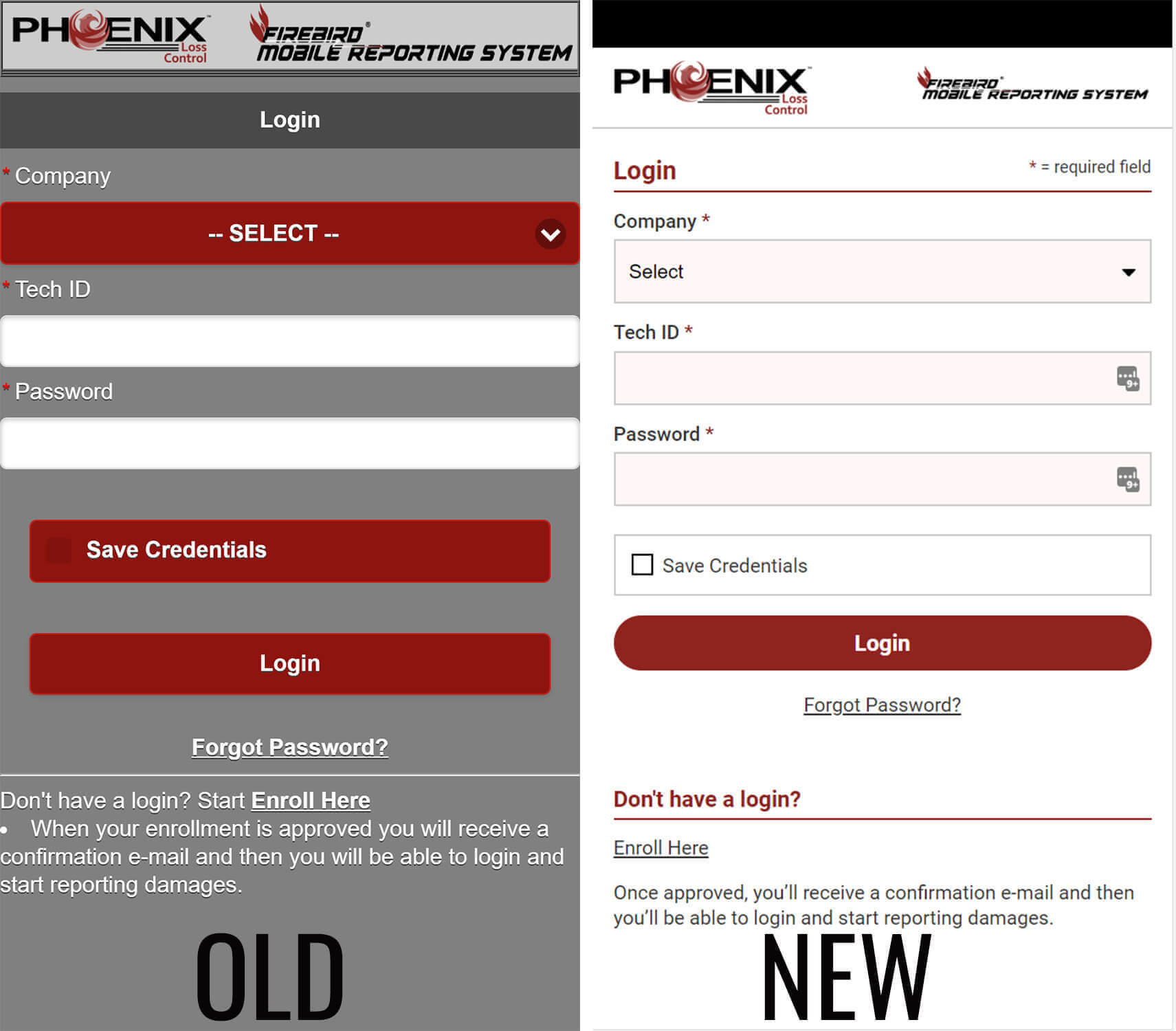 Plc Old New Login