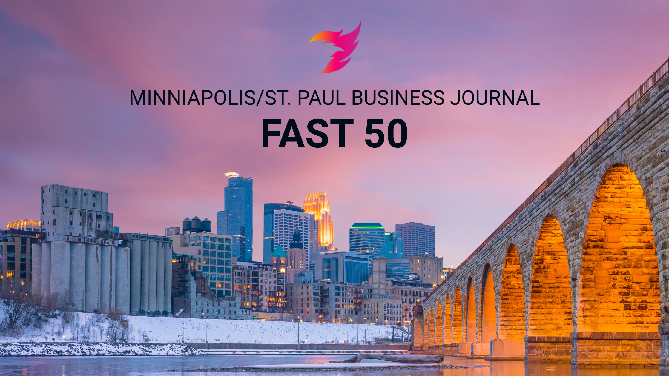 Minneapolos/St. Paul Business Journal Fast 50 Award