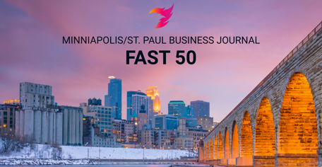 Minneapolos/St. Paul Business Journal Fast 50 Award