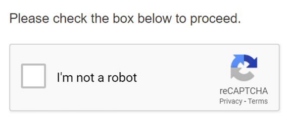 no captcha example