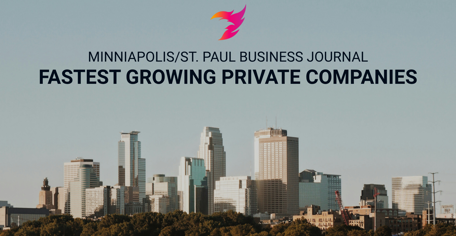 Minneapolis/St. Paul Business Journal Fasting Growing Private Company Award 