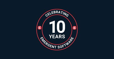 Emergent Software 10 Year Anniversary
